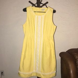 Yellow Sleeveless Dress